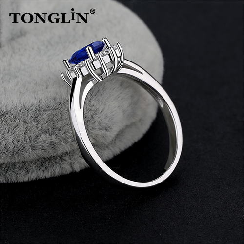 Tonglin Custom 925 Sterling Silver Rings Wholesale Women Rings by Tonglin silver ring supplier