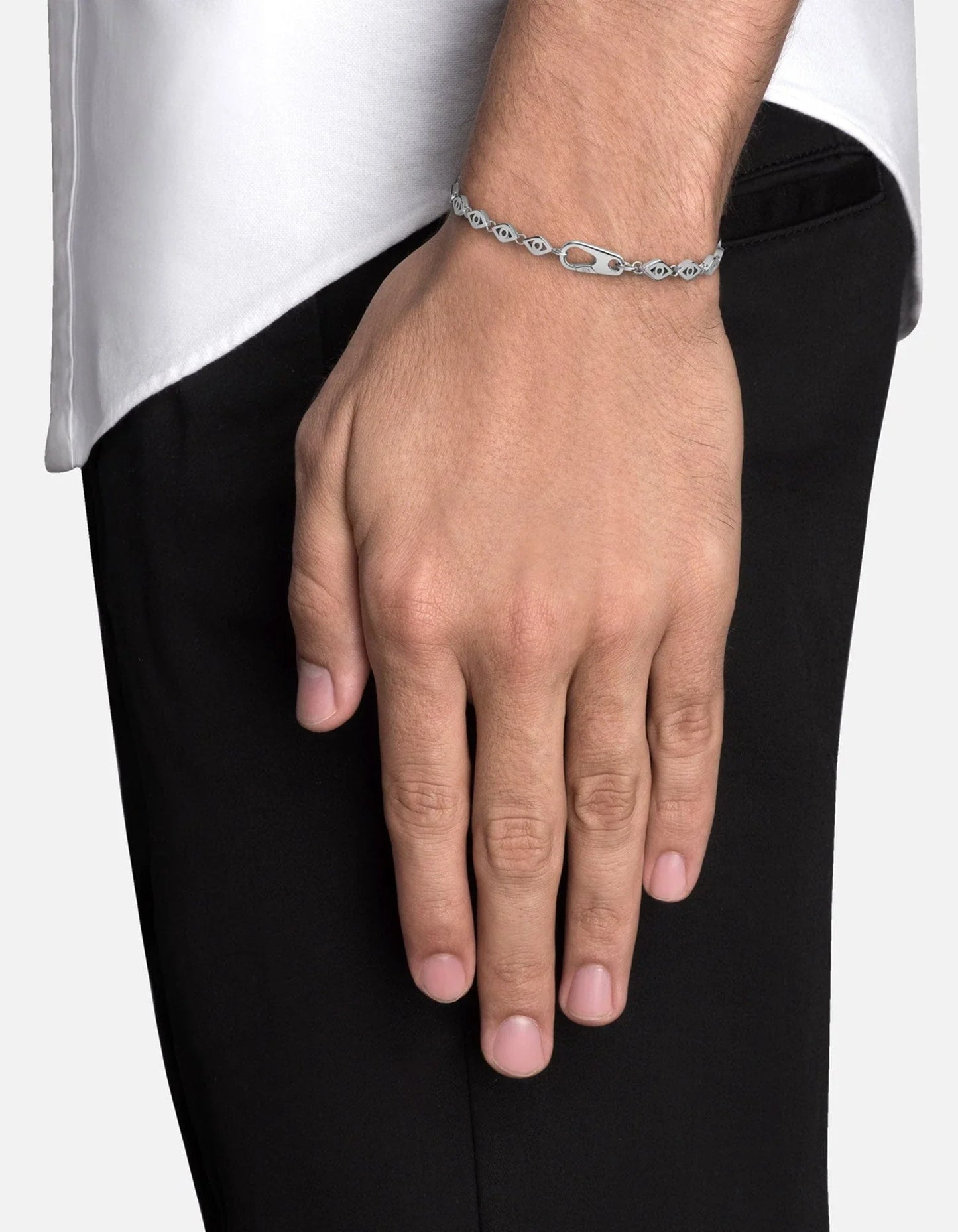 Tonglin Men's 925 Sterling Silver Bracelet  Premium Craftsmanship for a Unique Style